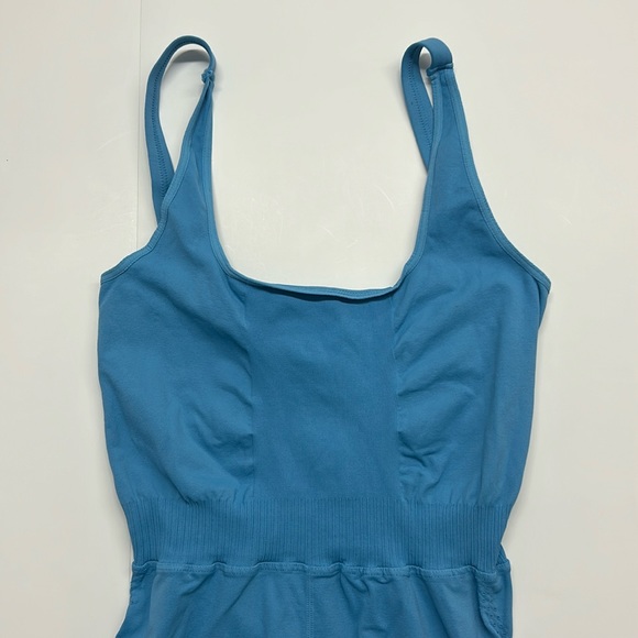 FP Movement Free People Good Karma Onesie Light Blue M/L NWOT - Picture 2 of 8